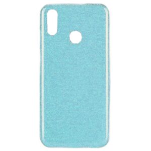 Чохол Remax Glitter Silicone для Huawei P Smart (2019) Блакитний