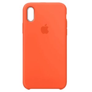 Чохол оригінальний для iPhone X/Xs (Помаранчевий / Orange)
