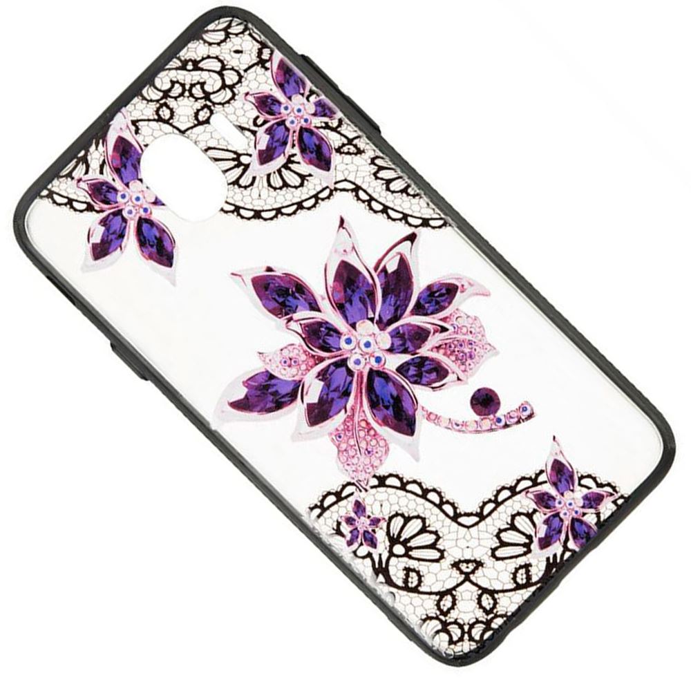 Чохол Rock Tatoo Art (New) для Samsung J260 (J2 Core) Квіти - Зображення 3