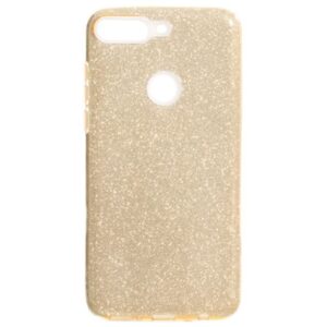 Чохол Remax Glitter Siliconе для Huawei Y7 Prime (2018) Золотий
