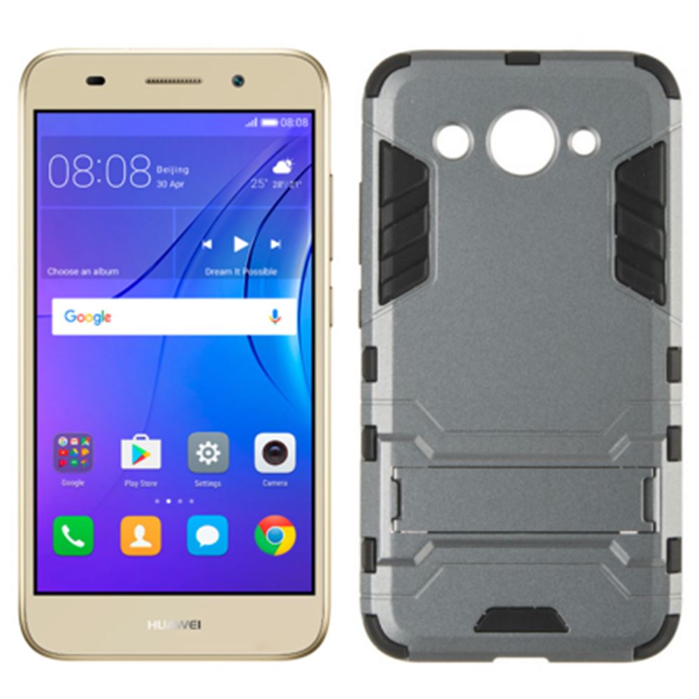 Чохол HONOR Hard Defence для Huawei Y3 (2017) Сірий - Зображення 2