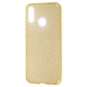 Чохол Remax Glitter Silicone для Huawei P Smart Plus/Nova 3i Золотий