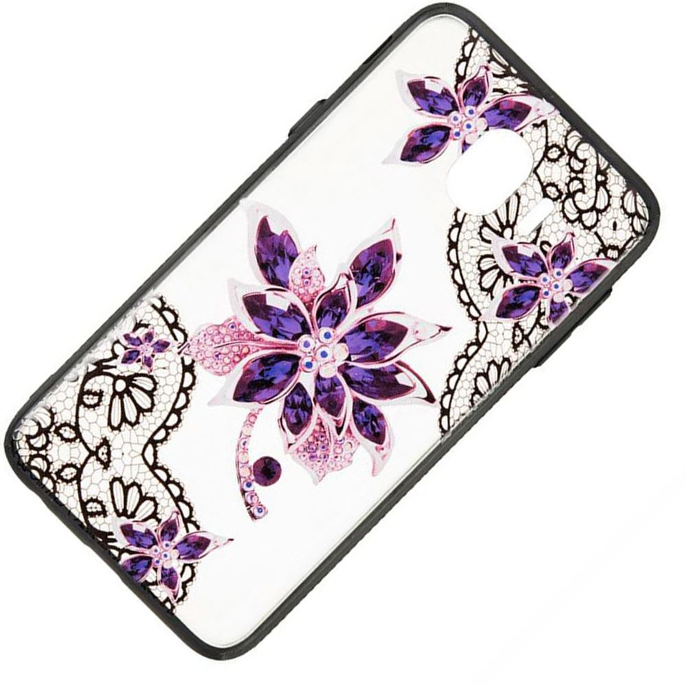Чохол Rock Tatoo Art (New) для Samsung J260 (J2 Core) Квіти - Зображення 2