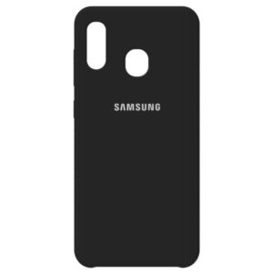 Чохол Original Silicone для Samsung A20/A30 Чорний