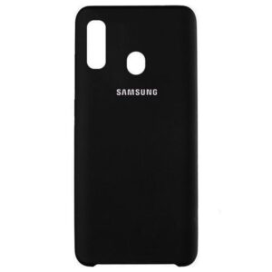 Чохол Original Silicone для Samsung A405 (A40) Чорний