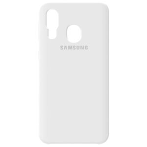 Чохол Original Silicone для Samsung A405 (A40) Білий