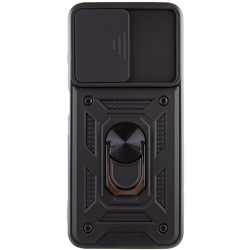 Чохол ударостійкий Camshield Serge Ring для Xiaomi Redmi 10 (Чорний) - Зображення 3