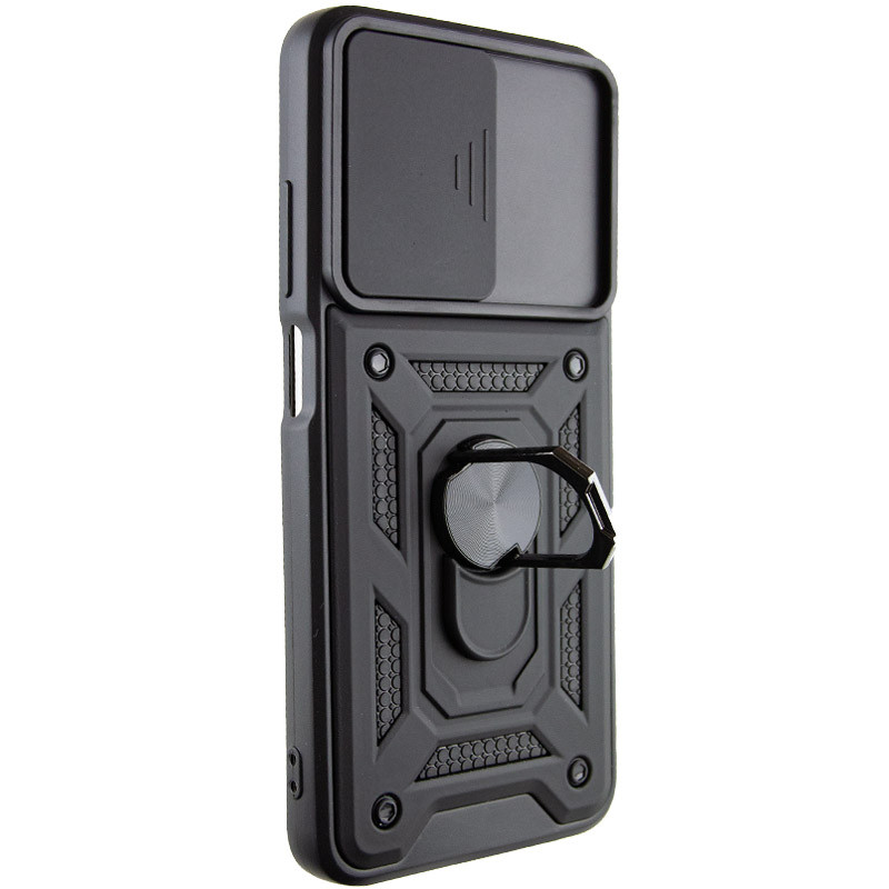Чохол ударостійкий Camshield Serge Ring для Xiaomi Redmi 10 (Чорний) - Зображення 4