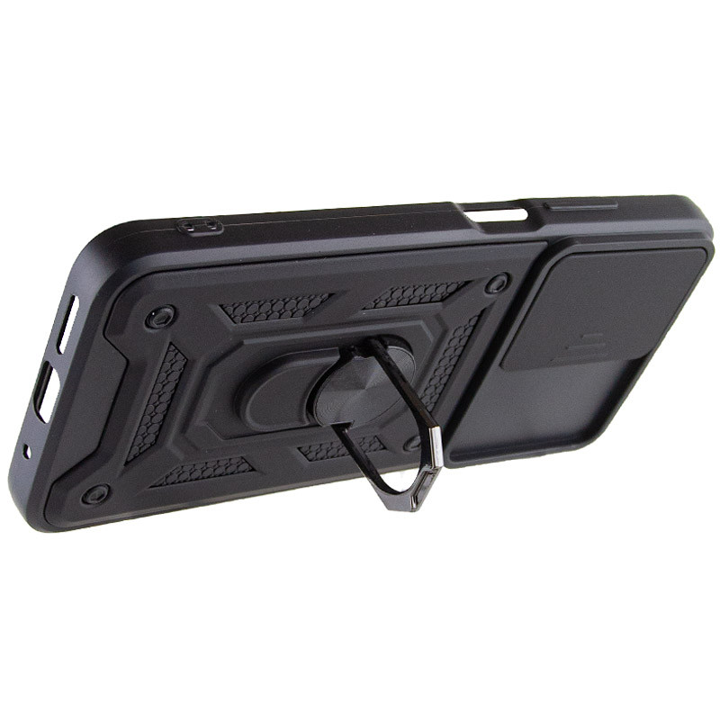 Чохол ударостійкий Camshield Serge Ring для Xiaomi Redmi 10 (Чорний) - Зображення 5