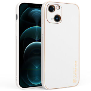 Чохол шкіряний Xshield для Apple iPhone 14 (Білий / White)