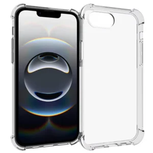 Чохол GETMAN Ease logo посилені кути для Apple iPhone 16e Прозорий