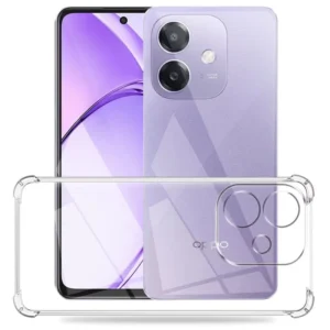 Чохол GETMAN Ease logo посилені кути для Oppo A3/A3x Прозорий