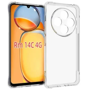 Чохол GETMAN Ease logo посилені кути для Xiaomi Redmi 14C/Poco C75/Redmi A4 Прозорий