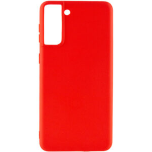 Чохол Original Silicone для Samsung S21 FE (Червоний)