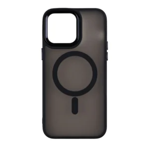 Чохол Matte Corrugated MagSafe для Apple iPhone 14 Pro Max Чорний