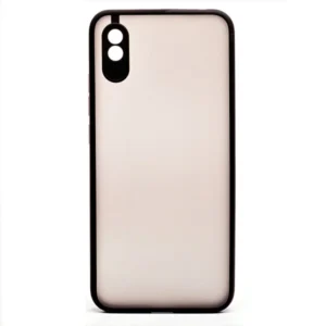 Чохол матовий силікон + бампер для Xiaomi Redmi 9A Чорний