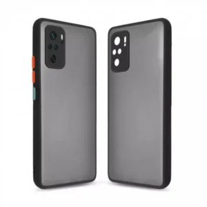 Чохол матовий силікон + бампер для Xiaomi Redmi Note 10 Pro Чорний