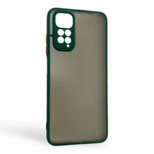 Чохол матовий силікон + бампер для Xiaomi Poco M4 Pro 5G/Redmi Note 11 5G Зелений