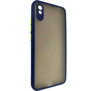 Чохол матовий силікон + бампер для Xiaomi Redmi 9A Синій