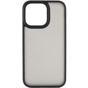 Чохол TPU+PC Metal Buttons для Apple iPhone 11 (6.1") (Чорний)
