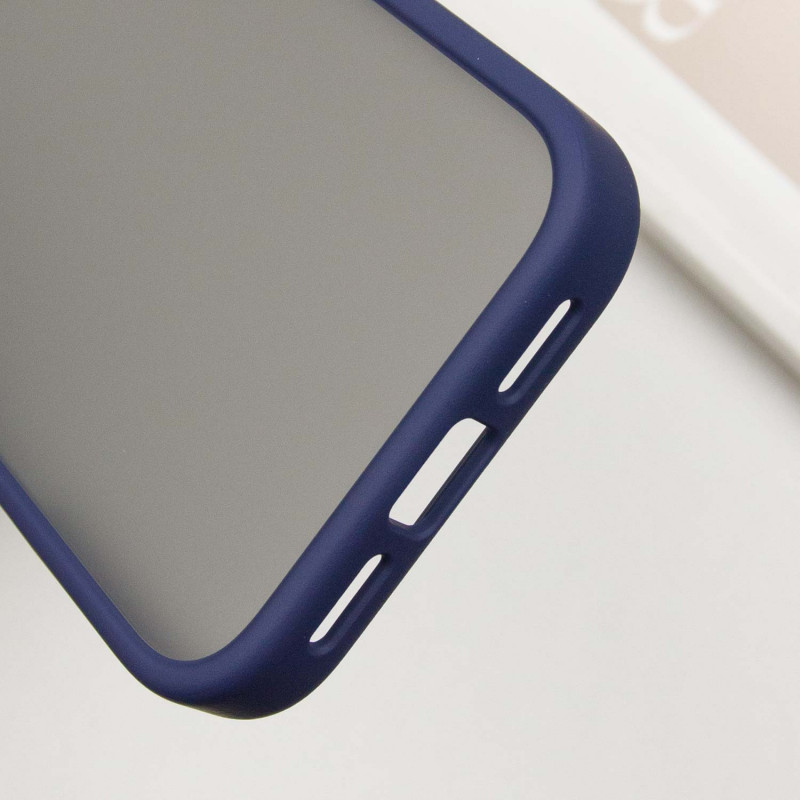 Чохол TPU+PC Metal Buttons для Apple iPhone 13 mini (5.4") (Синій) - Зображення 4