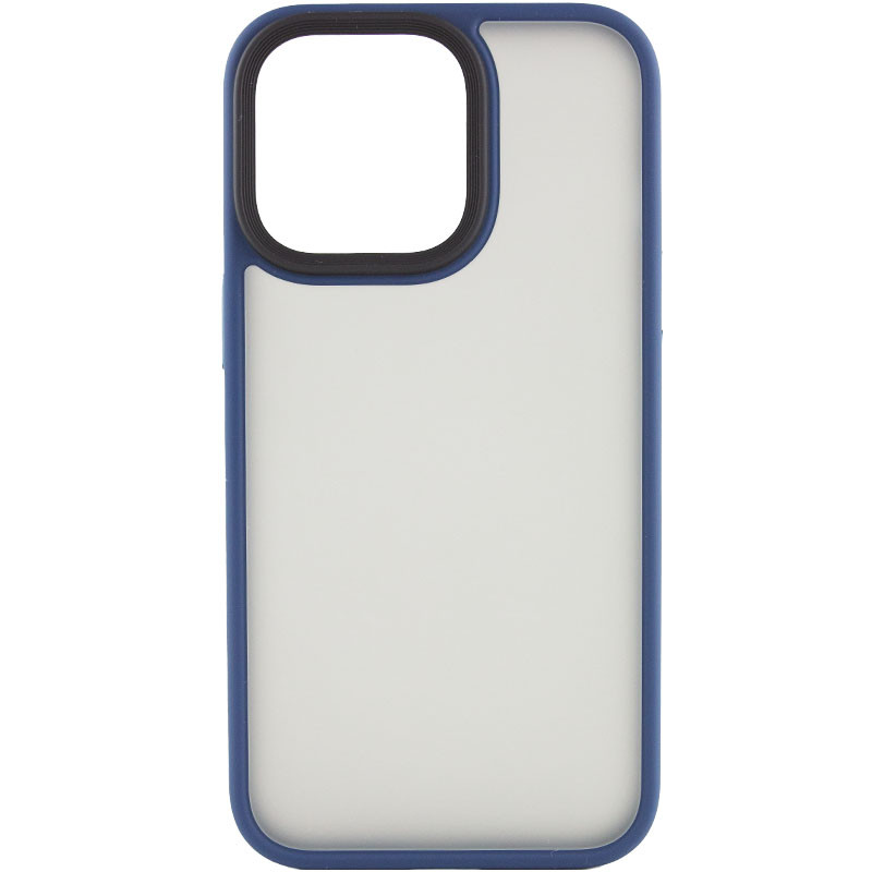 Чохол TPU+PC Metal Buttons для Apple iPhone 13 mini (5.4") (Синій)