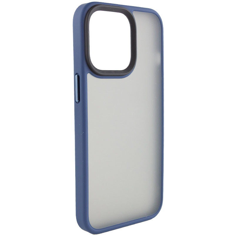Чохол TPU+PC Metal Buttons для Apple iPhone 13 mini (5.4") (Синій) - Зображення 2