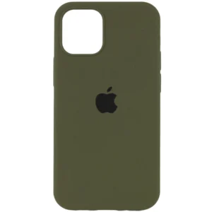 Чохол оригінальний для iPhone 13 Pro Full (Зелений / Dark Olive)