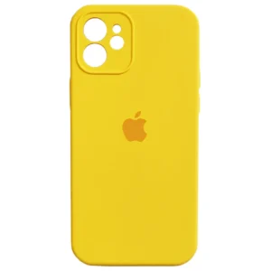 Чохол оригінальний для iPhone 12 Full Camera (Жовтий / Canary Yellow)