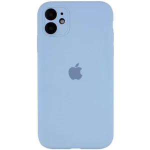 Чохол оригінальний для iPhone 12 Full Camera (Блакитний / Lilac Blue)