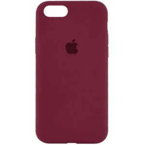 Чохол оригінальний для iPhone 7/8 Full (Бордовий / Plum)