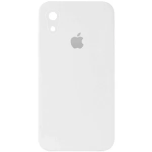 Чохол Silicone Square Full Camera Protective (AA) для Apple iPhone XR (Білий / White)
