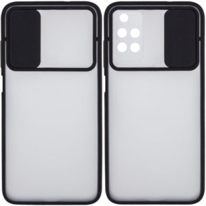 Чохол Camshield mate TPU зі шторкою для камери для Xiaomi Redmi 10 (Чорний)