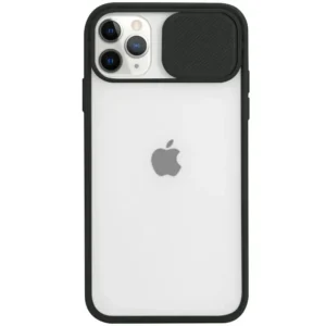 Чохол Camshield mate TPU зі шторкою для камери для iPhone 13 Pro Чорний