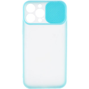 Чохол Camshield mate TPU зі шторкой для камери для iPhone 11 Pro Max Блакитний