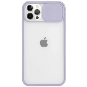 Чохол Camshield mate TPU зі шторкой для камери для iPhone 11 Pro Лавандовий