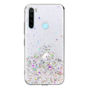 Чохол Star Glitter для Xiaomi Redmi Note 8 (Прозорий)