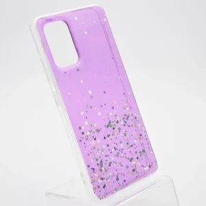 Чохол Star Glitter для Xiaomi Redmi Note 8T(Прозорий / Бузковий)
