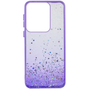 Чохол Totu Ambre Separate Camera для Samsung A31 (A315) (Прозорий / Бузковий)