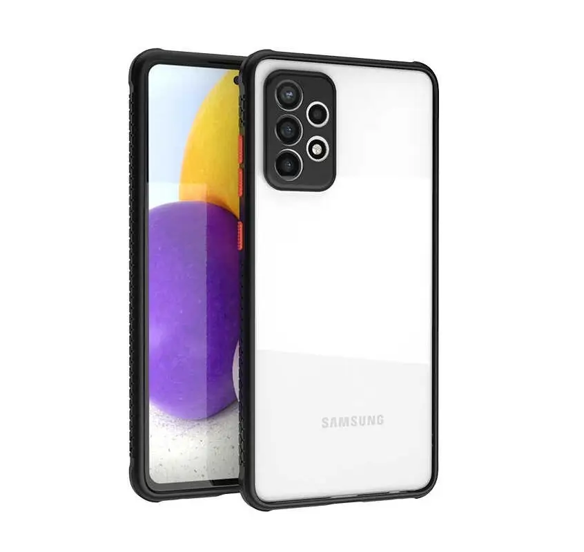 Чохол Totu Transparent Separate для Samsung A52 (Чорний) - Зображення 2