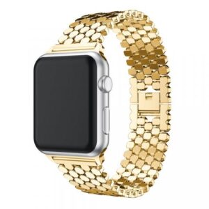 Ремiнець для Apple Watch Paco Rabanne 42/44mm (Золотий / Gold)
