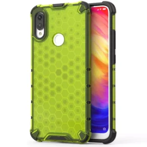Чохол ударостійкий Crashproof Honeycomb для Xiaomi Redmi Note 7 (Зелений)