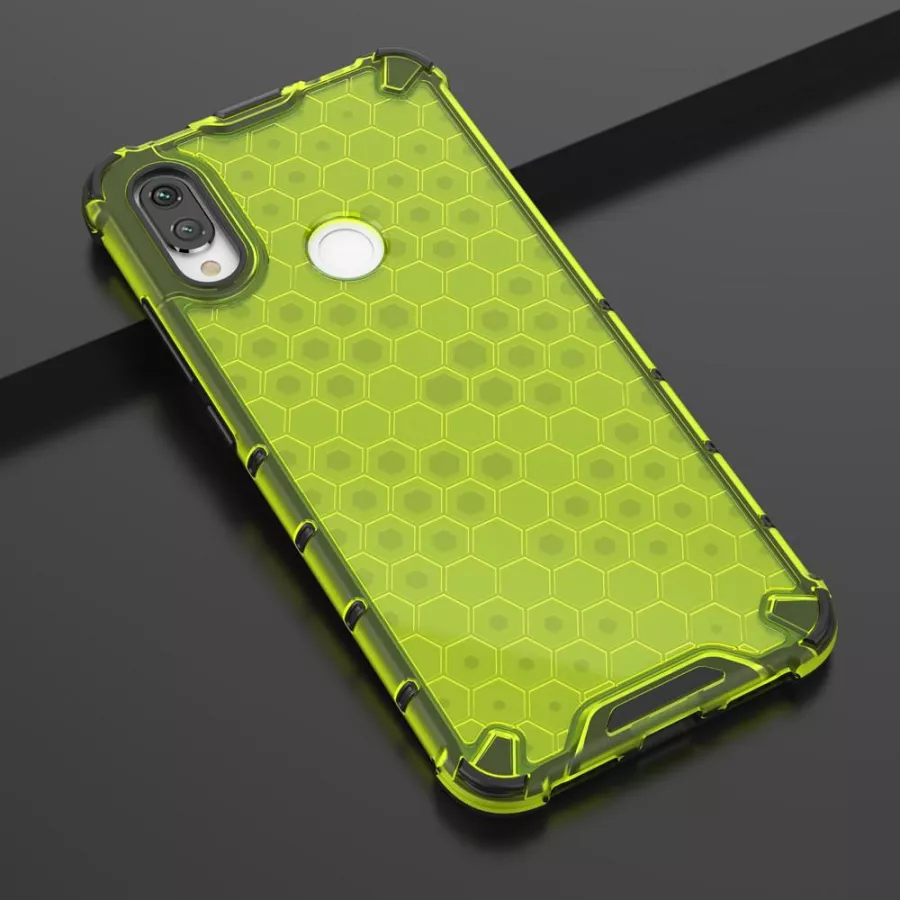 Чохол ударостійкий Crashproof Honeycomb для Xiaomi Redmi 7 (Зелений) - Зображення 3