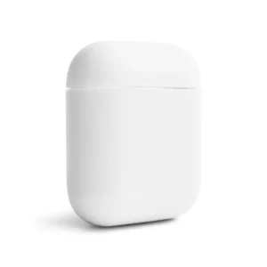 Чохол силіконовий для AirPods Slim Бiлий