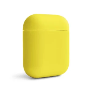 Чохол силіконовий для AirPods Slim Жовтий