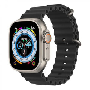 Ремiнець для Apple Watch Ocean Band 38/40mm (Чорний / Black)