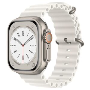 Ремiнець для Apple Watch Ocean Band 38/40mm (Білий / White)