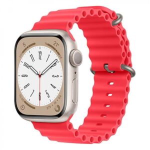 Ремiнець для Apple Watch Ocean Band 42/44mm (Червоний / Red)