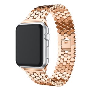 Ремiнець для Apple Watch Paco Rabanne 38/40mm (Рожевий / Rose Gold)