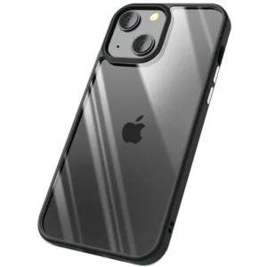 Чохол TPU+PC Chrome Buttons для Apple iPhone 13 (6.1") (Чорний)